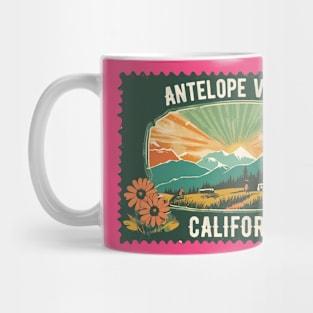 Antelope Valley in California Hiking Lover Mountaineering Mug